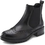 LASCANA Botas chelsea preto