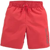 s.Oliver Calções de banho cinzento escuro / vermelho