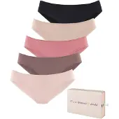 LASCANA Cueca nude / castanho / rosa claro / preto