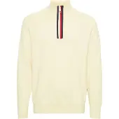 FQ1924 Pullover 'Kyle' azul noturno / vermelho / branco casca de ovo