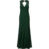 Kraimod Vestido de festa verde escuro