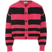 Mymo Casaco de malha rosa / preto