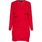 Faina Vestido de cocktail vermelho
