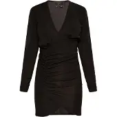 Faina Vestido de cocktail preto