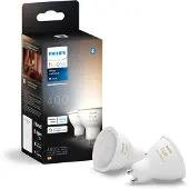 Philips Lâmpada Inteligente Gu10 Bt 2er 5w 400lm White Ambiance