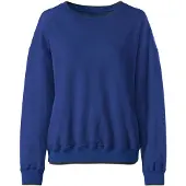 HEINE Sweatshirt genciana / cinzento escuro