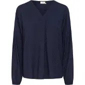 Kaffe Blusa 'Ka Elsa' azul escuro