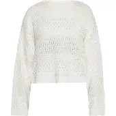 Swirly Pullover branco