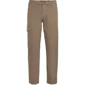INDICODE JEANS Calças cargo bege escuro