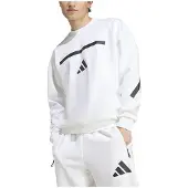 Adidas Sweatshirt de desporto 'Z.N.E.' preto / branco