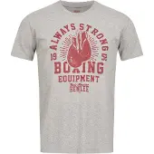 Benlee Camisa 'Equipt' cinzento / vermelho claro
