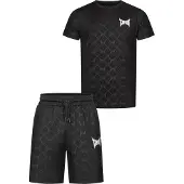 TAPOUT Fato de treino 'PHILIOS' preto / branco