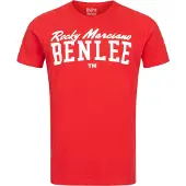 Benlee Camisa vermelho vivo / branco