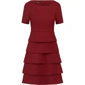 Kraimod Vestido de cocktail bordeaux