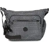 Kipling Mala de ombro 'GABBIE' preto / branco