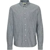 Blend Camisa azul fumado / cinzento-prateado