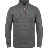 !Solid Pullover 'Tommy' cinzento escuro
