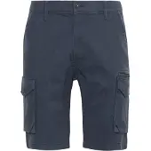 INDICODE JEANS Calças cargo ' Ronjo ' azul escuro