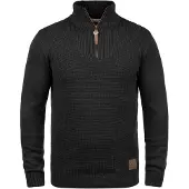 !Solid Pullover 'Tommy' preto