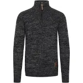 !Solid Pullover 'Philostrate' castanho / cinzento / preto