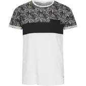 !Solid Camisa 'Florian' preto / branco