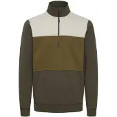 Blend Sweatshirt bege / verde