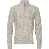 Blend Pullover 'Zotem' castanho / branco lã