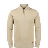Blend Pullover 'Robin' bege / castanho