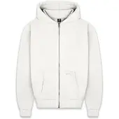 Dropsize Casaco em moletão branco