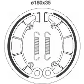 SBS Sapata De Freio P2046