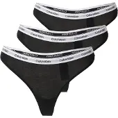 Calvin Klein Tanga 000qd5209e 3 Unidades