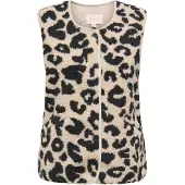 ONLY Colete de malha 'ONLBABY' bege / preto