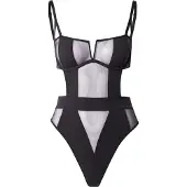 Bluebella Body 'Orla Wired' preto