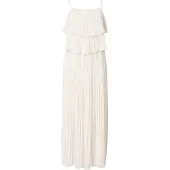 Vila Vestido Sem Mangas Chiffan Pleat