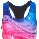 Winshape Soutien de desporto 'SB101' azul / roxo / rosa / branco