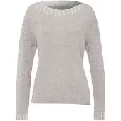HEINE Pullover cinzento / branco