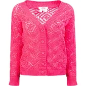 Mymo Casaco de malha rosa