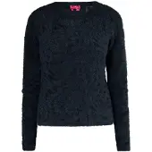 Swirly Pullover preto