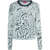 Swirly Pullover preto / branco