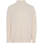Nascita Pullover branco pérola / branco lã