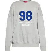 Swirly Sweatshirt azul / acinzentado / preto / branco