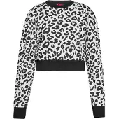 Swirly Sweatshirt preto / branco