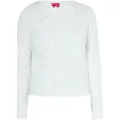 Swirly Pullover branco