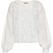 Swirly Pullover branco
