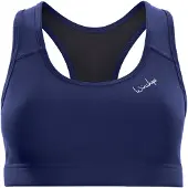 Winshape Soutien de desporto 'SB102C' azul escuro / branco