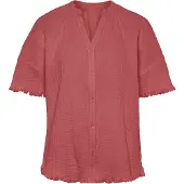 s.Oliver Camisa de pijama vermelho