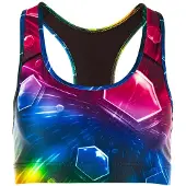 Winshape Soutien de desporto 'SB101' azul / verde / roxo / fúcsia