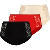 TEYLI Hipster 'Loren' creme / vermelho / preto