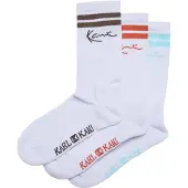 Karl kani Meias 'KA243-037-1' mistura de cores / branco