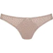 LASCANA Tanga roxo escuro